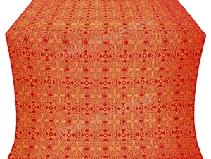 Шёлк "Никея" (красный/золото) 1.0 м