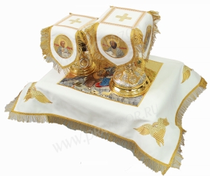 Вышитые покровцы и воздух "Рождество"